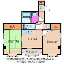 ラフォーレ並木の物件間取画像